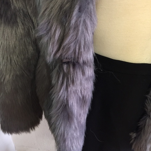 Forever 21 Faux Fur Jacket, S - Picture 4 of 6
